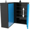 Eck-Wandschrank GWES 2TE Produktbild-Vorschau 2