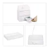 Relaxdays Make Up Organizer mit Schubladen, stapelbares Produktbild-Vorschau 8