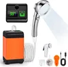 Tragbare Campingdusche, Camping Dusche Outdoor, 6000mAh Produktbild-Vorschau 1