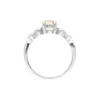 JuwelmaLux Ring 925/000 Sterling Silber mit synth Zirkonia Produktbild-Vorschau 2
