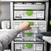 Festool SYS3 M 187, Werkzeugkasten, Grün, Weiß, 15,9 l, 40 Produktbild-Vorschau 16
