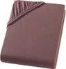 A folded fitted sheet with elastic corners. Produktbild-Vorschau