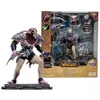 A World of Warcraft action figure of an Elf Druid/Rogue is displayed next to its packaging. Produktbild-Vorschau