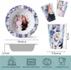 Frozen 3pcs PP set petit déjeuner Voir les images du produit 5