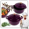 Pentola in ghisa smaltata 26 cm 5 l Hage Melanzane Anteprima dell’immagine prodotto 5