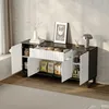 Sideboard mit 4 Türen und 1 Schublade, Schrank mit Produktbild-Vorschau 2