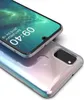A clear, close-up shot of a transparent phone case on a white background, showcasing the phone inside. Produktbild-Vorschau