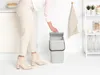 Brabantia Sort & Go Abfallbehäl. Light Grey 25 L Produktbild-Vorschau 10