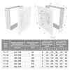 Kaminlüftungsgitter Graphit 17x37 cm – Lüftungsgitter für Produktbild-Vorschau 3