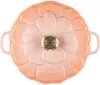LeCreuset Casserole professionnelle Gourmet Fleur | Pêche : Voir les images du produit 5