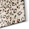 DEQORI Glasbild Echtglas 60x30 cm 'Leopardenglanz' Wandbild Produktbild-Vorschau 5