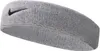 Nike Swoosh Stirnband Matt Silber-Schwarz Grau Produktbild-Vorschau 1