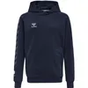 hummel hmlMOVE GRID Baumwolle HOODIE KIDS - MARINE - 140 Produktbild-Vorschau 3