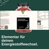 Detailansicht der Nährwerttabelle und Zutatenliste der Apfelessig Gummibärchen mit Fokus auf Energie Produktbild-Vorschau