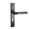 Domino Türgriff CONO BLACK 72 PZ Profilzylinder Set Produktbild-Vorschau 1