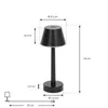 Lindby LED-Akkuleuchte Gaja, schwarz, USB, IP44, RGBW, dim. Produktbild-Vorschau 4