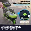 Apollo Champion - Regulowane rolki - zielony - Rozmiar M Podgląd zdjęcia produktu 2