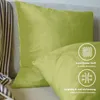Lionmood Premium Samt Kissenbezug Hellgelb 50x50cm -1er- Produktbild-Vorschau 4