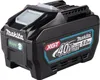 A black Makita XGT 40V max 5.0Ah Li-ion battery pack is shown against a white background. Voir les images du produit