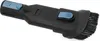 A close-up studio shot of a black vacuum cleaner attachment with blue buttons. Produktbild-Vorschau