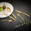 Echtwerk Avelino Gold Edition Tafelbesteck, 30-tlg., Tafel Produktbild-Vorschau 5