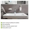 WENKO Bicchiere portaspazzolino Portadentifricio Bagno Anteprima dell’immagine prodotto 5