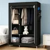 Kleiderschrank Faltschrank Wäscheschrank Stoffschrank mit 5 Produktbild-Vorschau 1