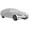 vidaXL Autopotahy pre sedan Popruh s prackou Full Silver XL Náhľad obrázku produktu 4