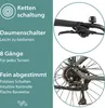 Tretwerk Sonic Pedelec 28 Zoll E Bike Trekkingrad 160 - 180 Produktbild-Vorschau 5