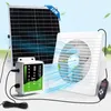 Solar Abluftventilat mit 22W Solarpanel, Timer & Produktbild-Vorschau 1
