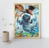 Peinture par numéros avec cadre Images à peindre - Cheshire Voir les images du produit 2