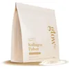 A bag of collagen powder with a small pile of powder in front of it. Produktbild-Vorschau