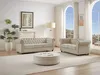 Sofa 3-Sitzer & 2-Sitzer - Samt - Beige - CHESTERFIELD Produktbild-Vorschau 2