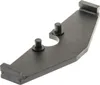 A black metal automotive tool on a white background. Anteprima dell’immagine prodotto