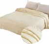 Ganzjährig, beige, warme Bettdecke, 180 x 220 cm Decke Produktbild-Vorschau 1