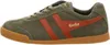 Gola Herrier Suede khaki orang sportlicher Schnürer Grün in Produktbild-Vorschau 7
