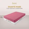 Lavea® Spannbettlaken 90x200cm - 100x200cm, Maya, 100% Produktbild-Vorschau 2