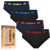 UMBRO Męskie Slipy Bawełniane 4 Sztuki Bielizny Męskiej Mix Podgląd zdjęcia produktu 9