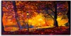 Coloray Canvas 140x70  Wandbild Leinwand Bilder park bunte Produktbild-Vorschau 1