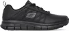A side view of a black Skechers shoe against a white background. Produktbild-Vorschau