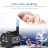 A child sleeping peacefully next to a water pump in an aquarium. Náhled obrázku produktu