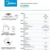 Midea Induktionskochfeld autark KI800IX 80 cm, 2 Kochfelder Produktbild-Vorschau 8