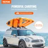 VEVOR porta kayak da tetto, 2 coppie di J-Bar, portapacchi, Anteprima dell’immagine prodotto 2