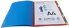Organizer EXACOMPTA, DIN A4, cartone, 12 cartelle, blu Anteprima dell’immagine prodotto 4
