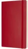 Moleskine Scarlet Red Large Plain Notebook Soft Voir les images du produit 3