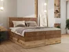 Kontinentální postel WOOD CLASSIC KING se dvěma úrovněmi Náhled obrázku produktu 1