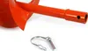 A close-up view of an orange auger attachment and a silver pin on a white background. Anteprima dell’immagine prodotto