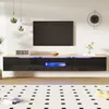 Mobile TV Sweiko, 180 cm, superficie lucida, con Anteprima dell’immagine prodotto 10