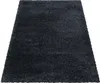 A dark gray shaggy rug is shown from a slightly elevated angle against a white background. Produktbild-Vorschau