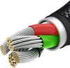 Baseus Tungsten Gold Cavo USB 3 in 1 USB 2.0 1,5 m USB A Anteprima dell’immagine prodotto 6